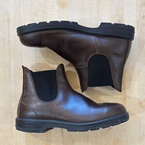 Blundstone Men's Size 11 Classic 550 Series Chelsea Boot Brown Leather